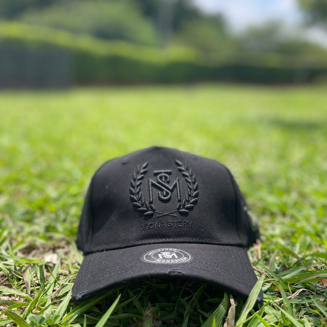 Gorra Monastery Negro & Beige