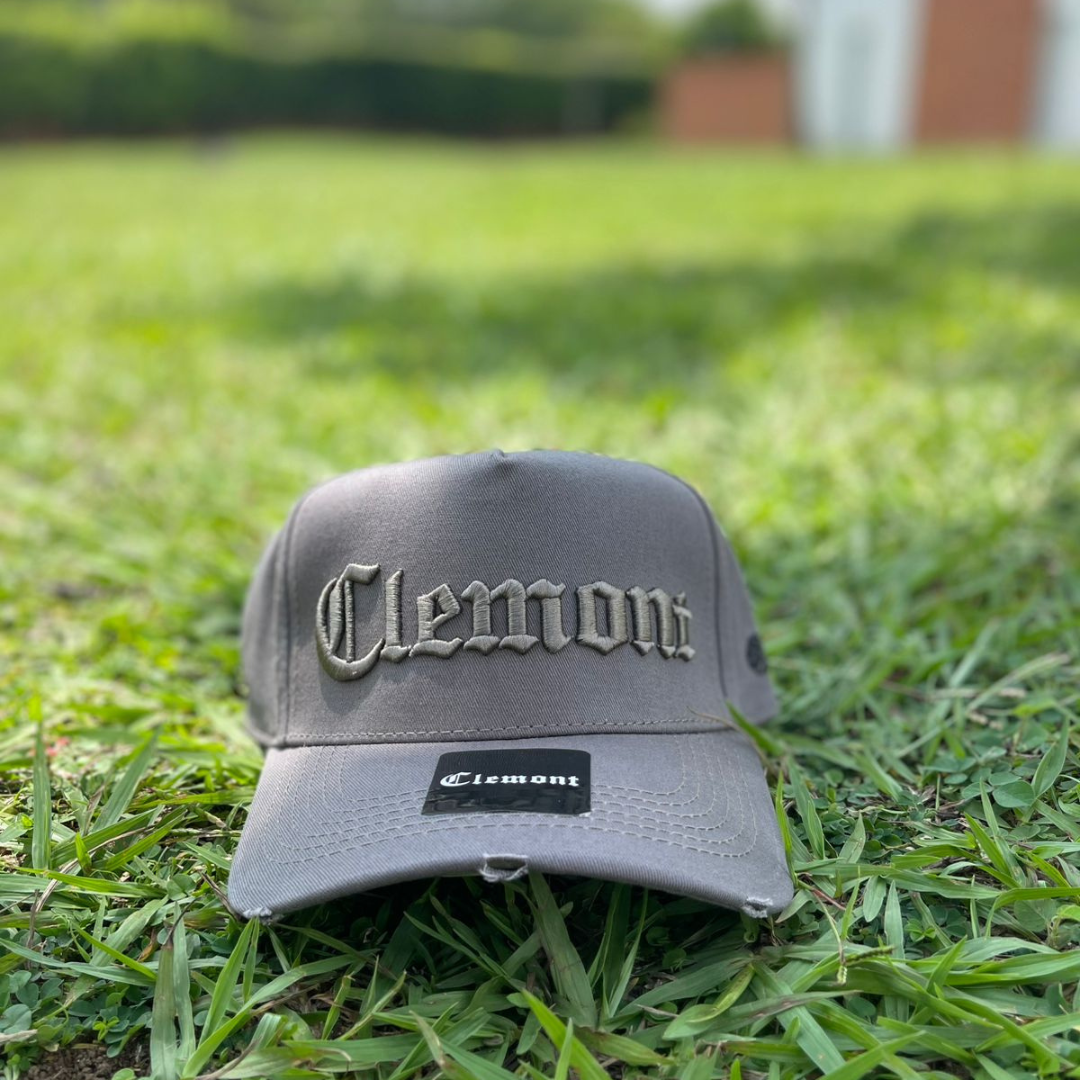 Gorra Clemont Gris & Roja