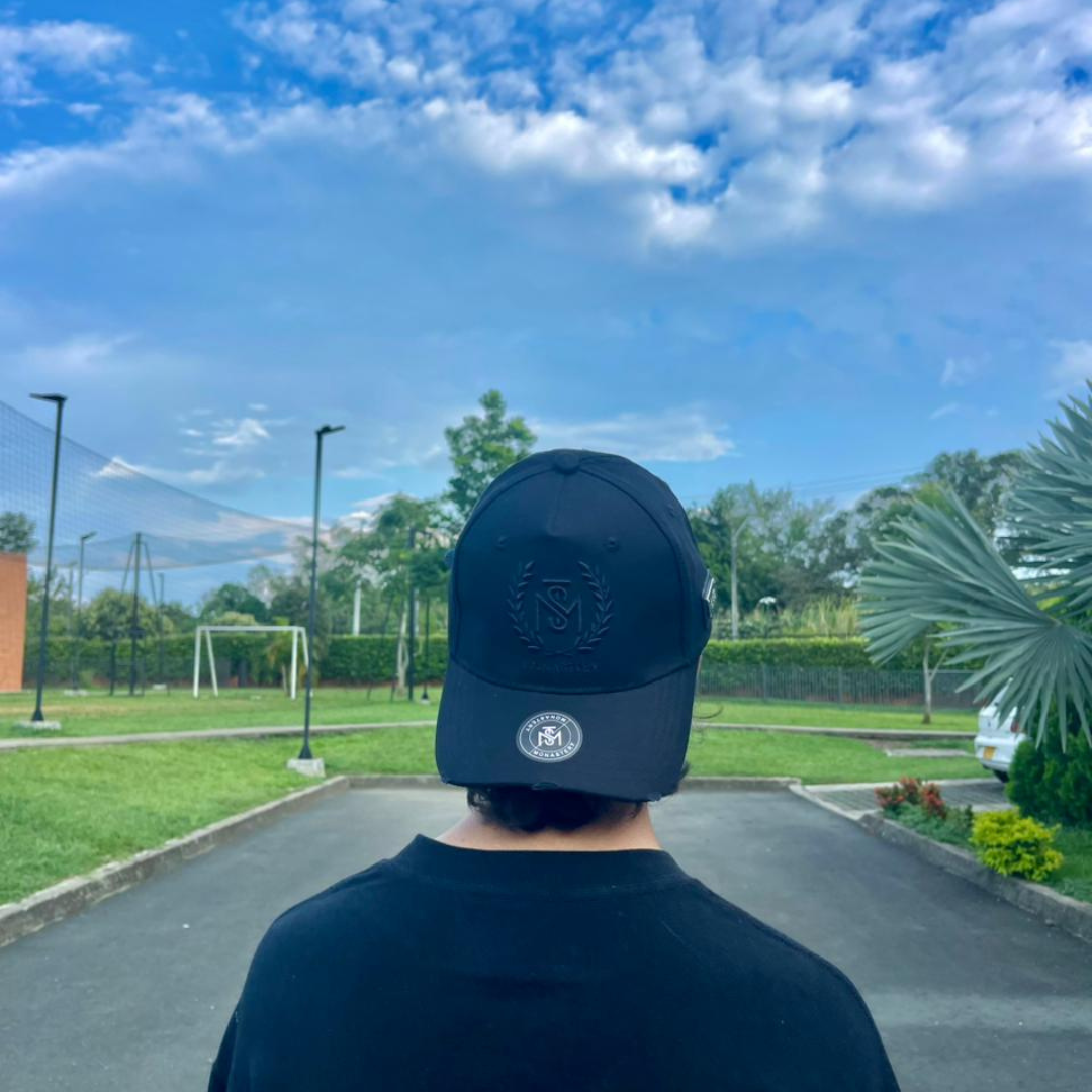Gorra Monastery Negro & Beige