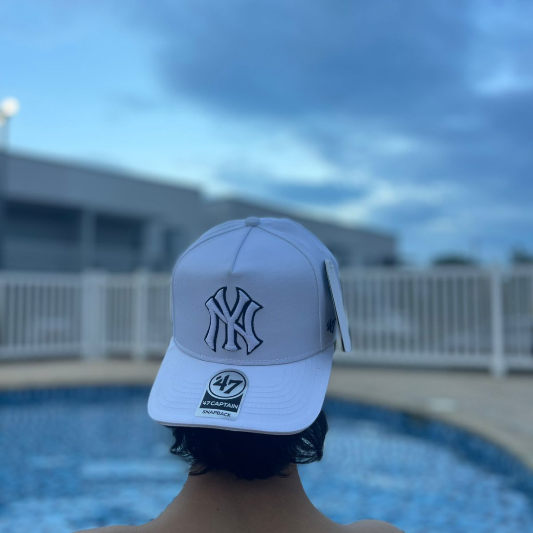 Gorra New era Blanco & Negro