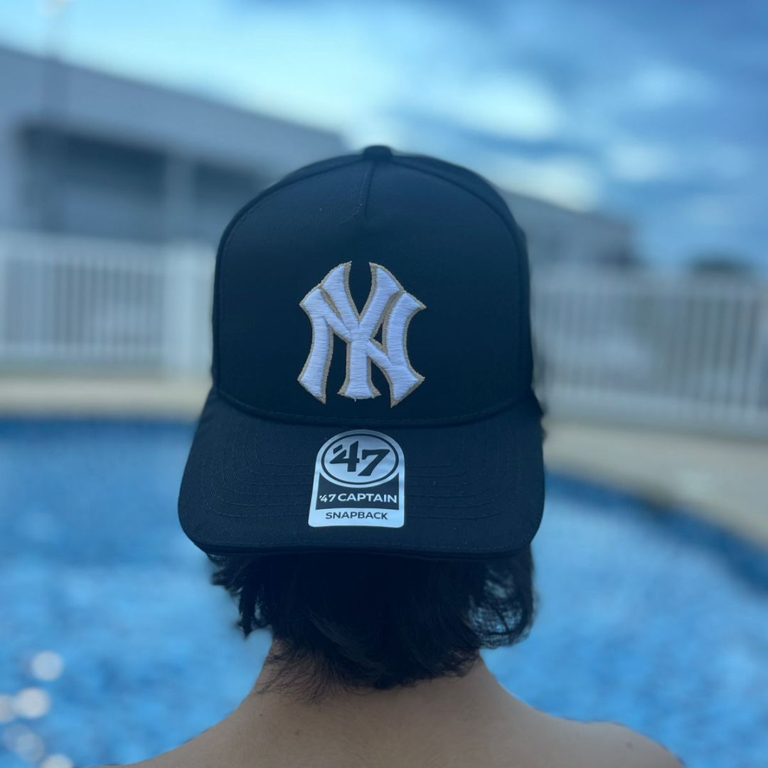 Gorra New era Blanco & Negro